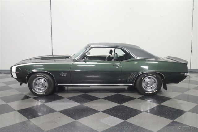 1969 Blue Chevrolet Camaro