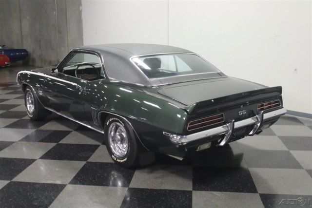 1969 Blue Chevrolet Camaro
