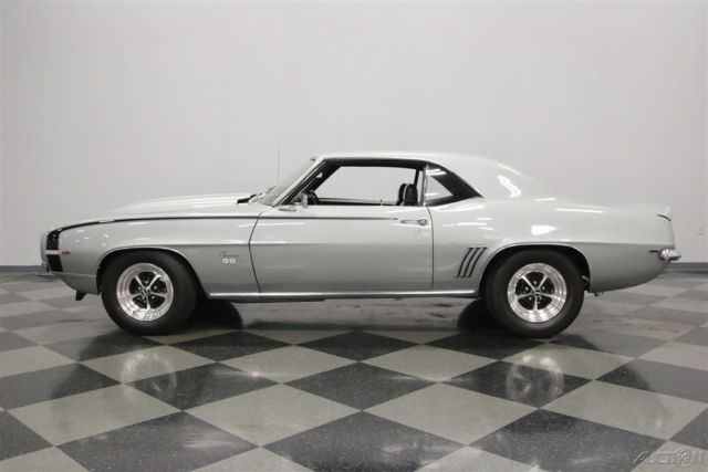 1969 Silver Chevrolet Camaro