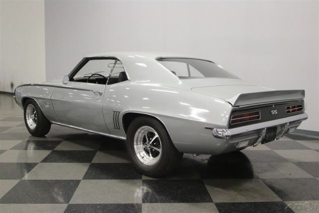 1969 Silver Chevrolet Camaro