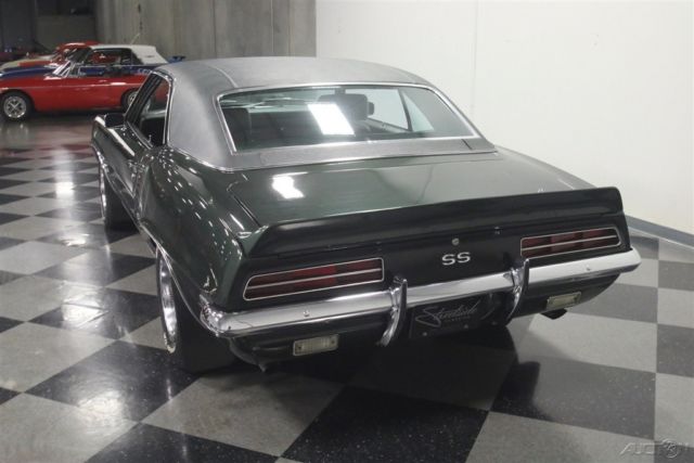 1969 Blue Chevrolet Camaro