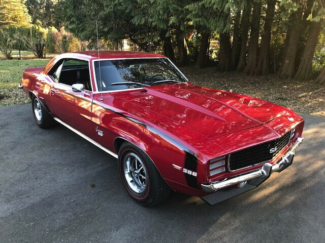 1969 Red Chevrolet Camaro Coupe