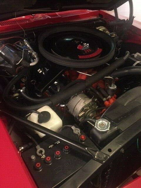 1969 Red Chevrolet Camaro Coupe