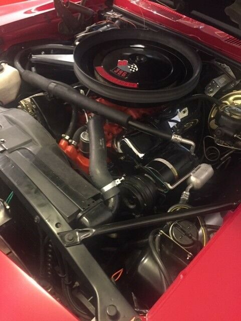 1969 Red Chevrolet Camaro Coupe