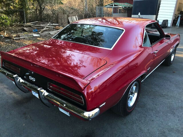 1969 Red Chevrolet Camaro Coupe
