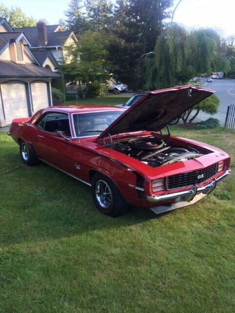 1969 Red Chevrolet Camaro Coupe
