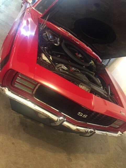 1969 Red Chevrolet Camaro Coupe