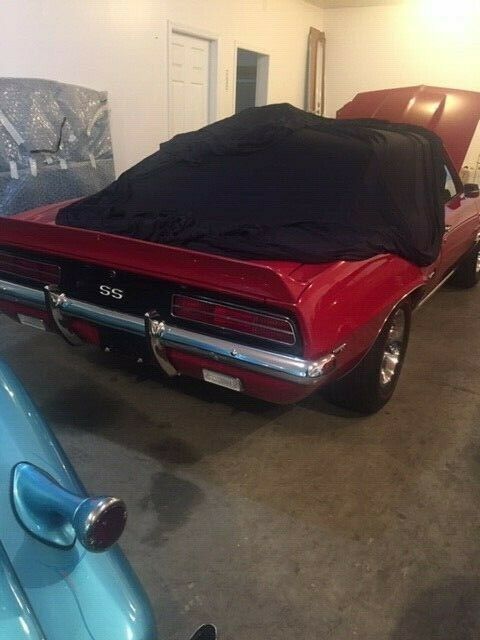 1969 Red Chevrolet Camaro Coupe