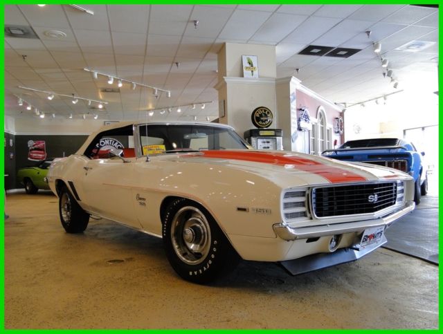 1969 Orange Chevrolet Camaro