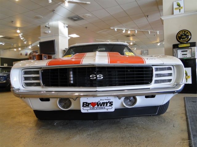 1969 Orange Chevrolet Camaro