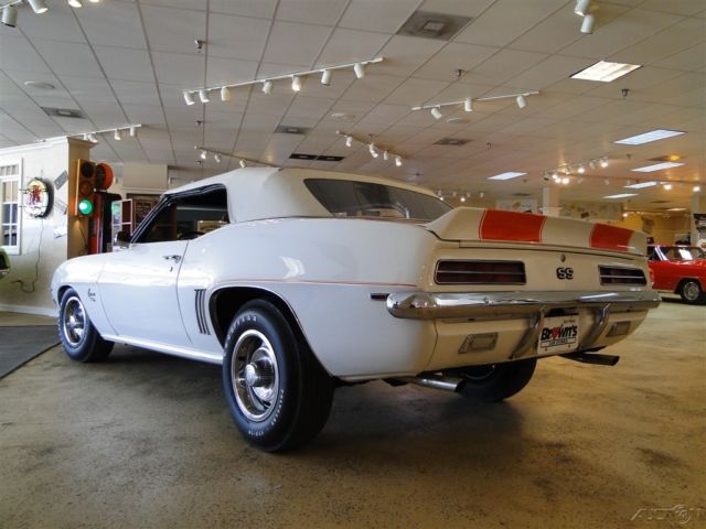 1969 Orange Chevrolet Camaro