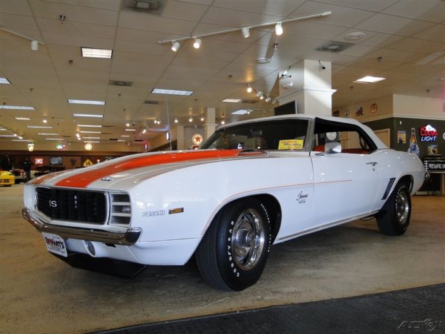 1969 Orange Chevrolet Camaro