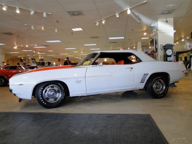 1969 Orange Chevrolet Camaro