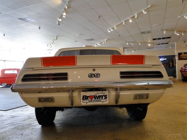 1969 Orange Chevrolet Camaro