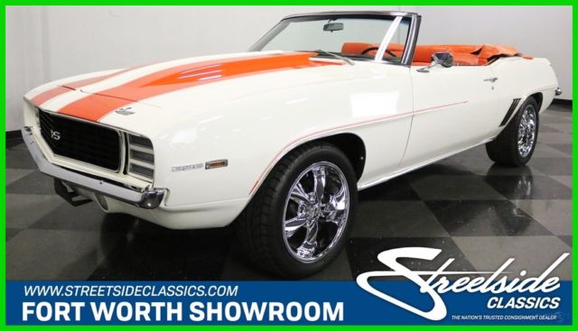 1969 White Chevrolet Camaro