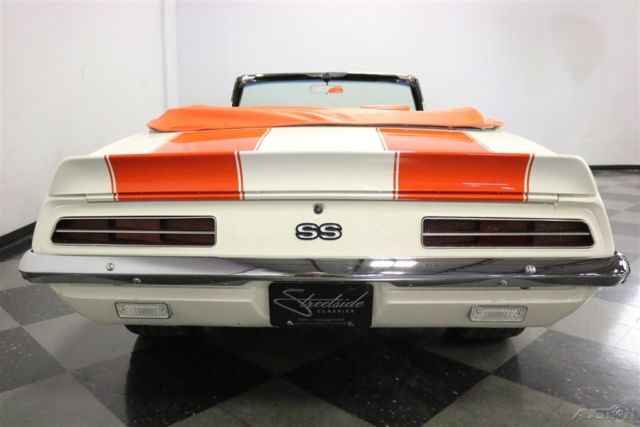 1969 White Chevrolet Camaro