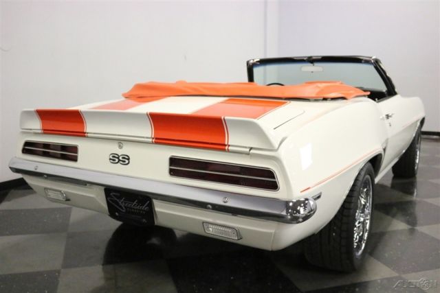 1969 White Chevrolet Camaro