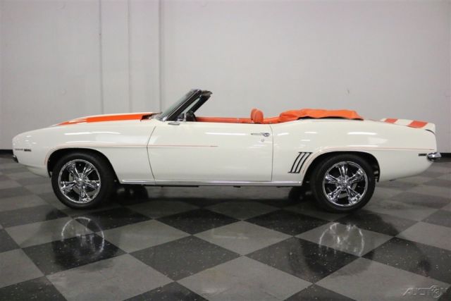 1969 White Chevrolet Camaro
