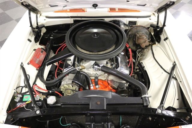 1969 White Chevrolet Camaro