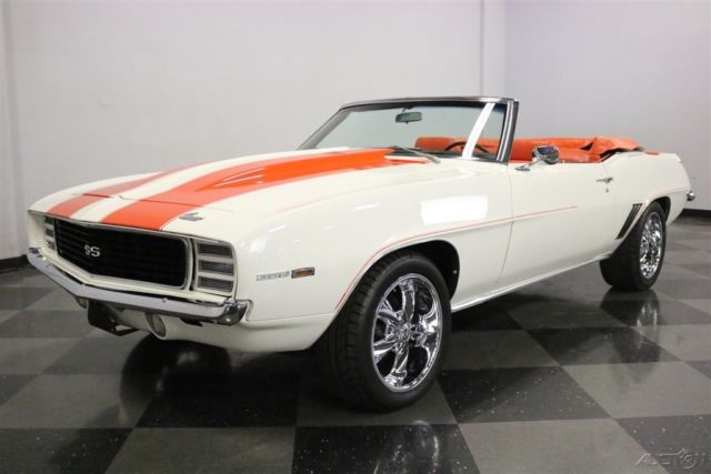1969 White Chevrolet Camaro