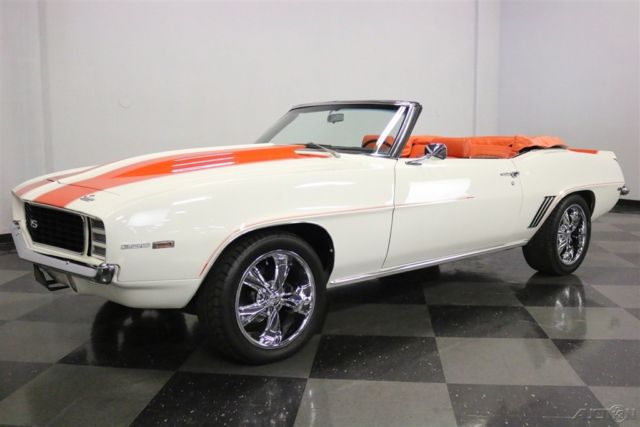 1969 White Chevrolet Camaro