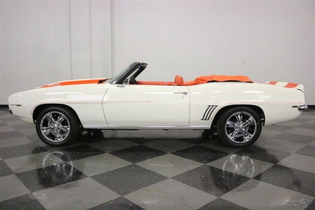 1969 White Chevrolet Camaro