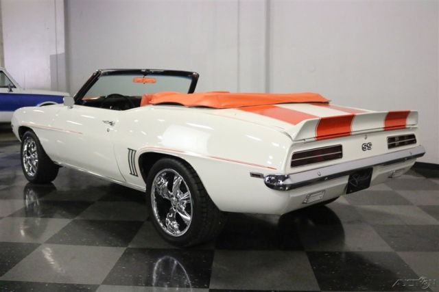 1969 White Chevrolet Camaro