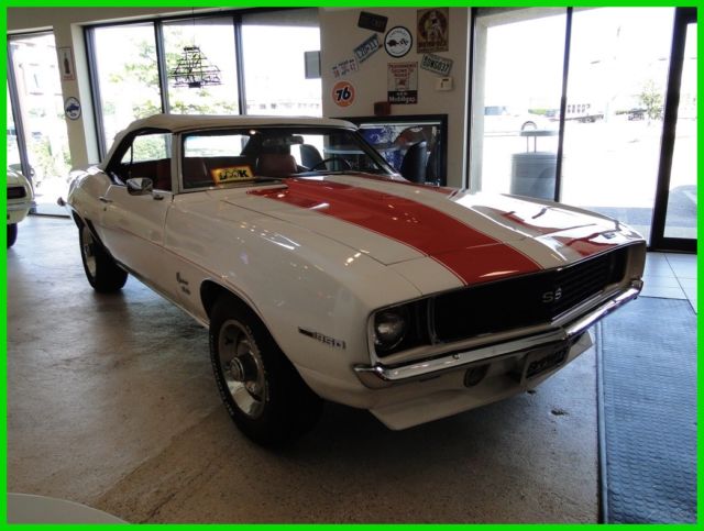 1969 Orange Chevrolet Camaro