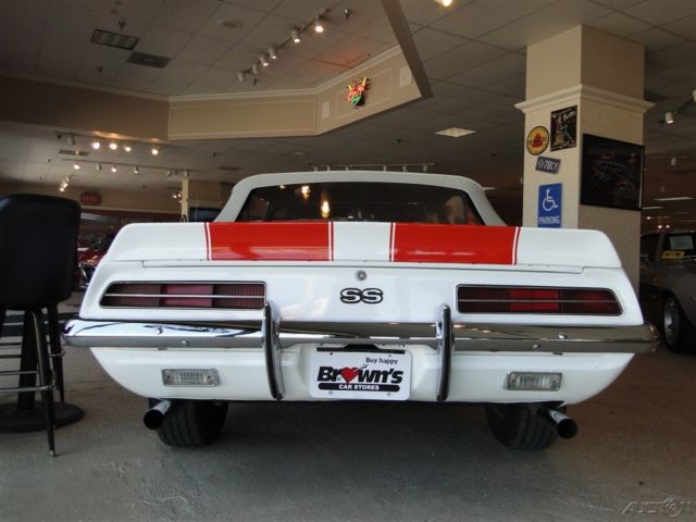 1969 Orange Chevrolet Camaro