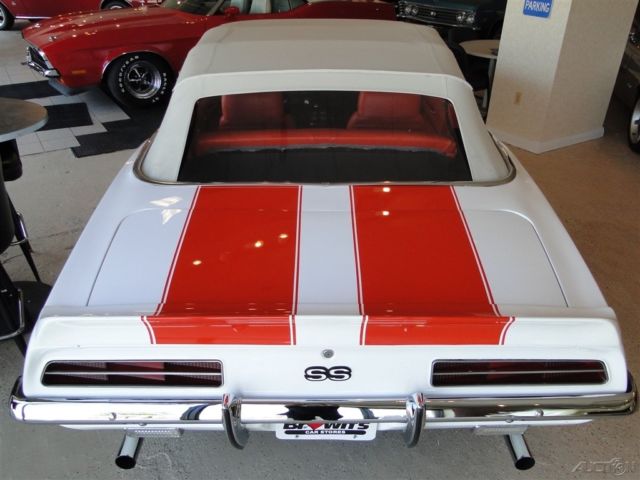 1969 Orange Chevrolet Camaro