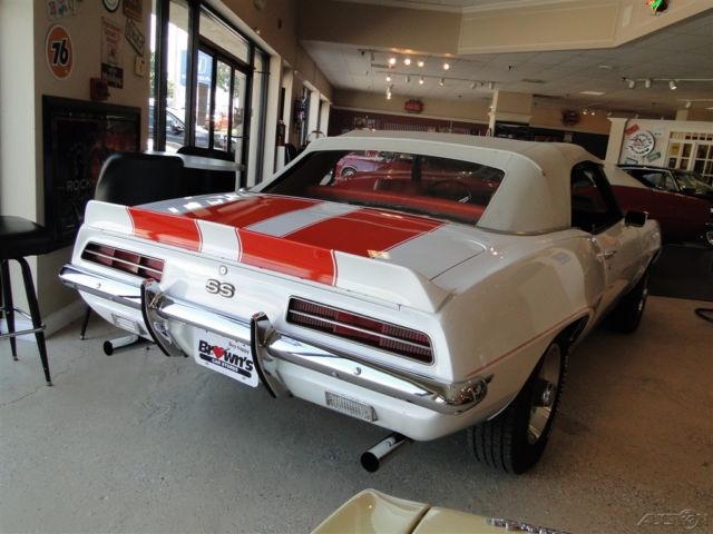 1969 Orange Chevrolet Camaro