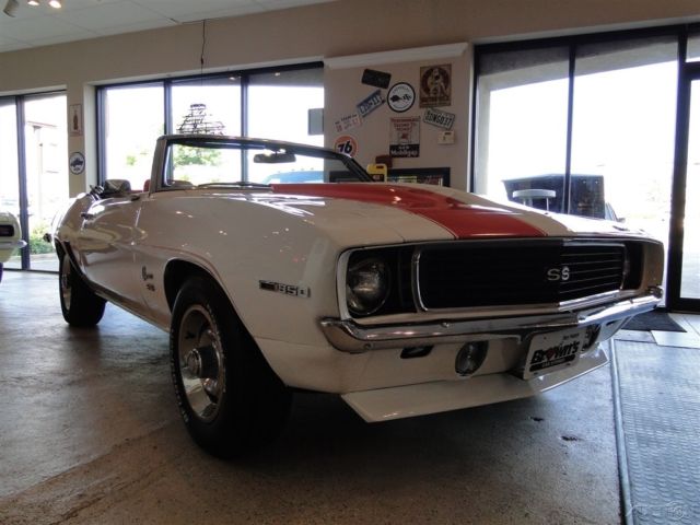 1969 Orange Chevrolet Camaro