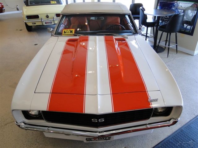 1969 Orange Chevrolet Camaro