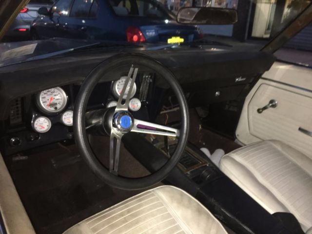 1969 dusk blue Chevrolet Camaro Coupe