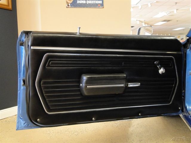 1969 Blue Chevrolet Camaro