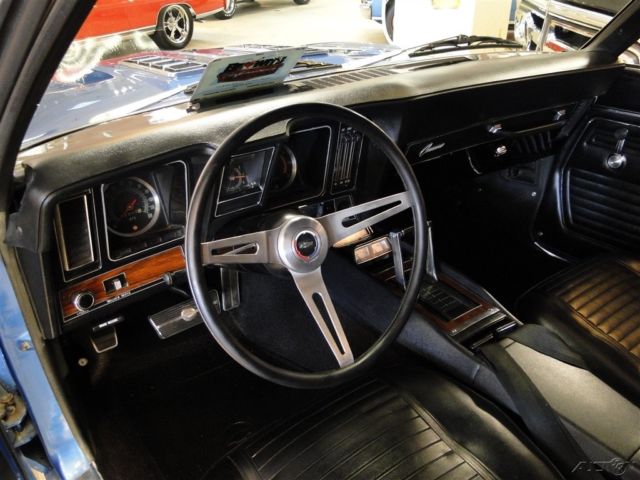 1969 Blue Chevrolet Camaro
