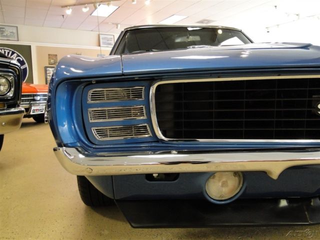 1969 Blue Chevrolet Camaro