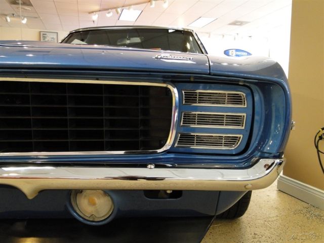 1969 Blue Chevrolet Camaro