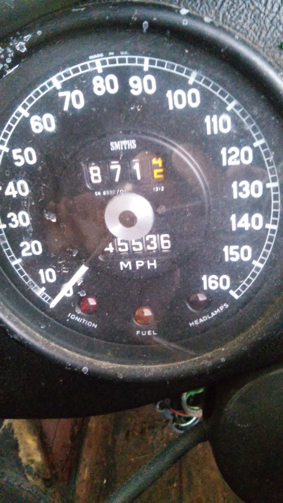 1969 Gray Jaguar E-Type Convertible