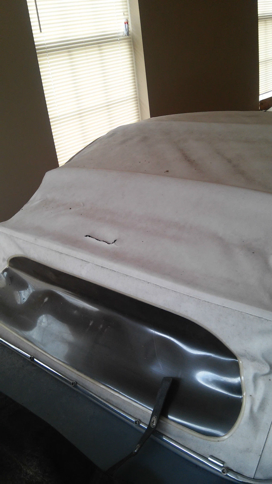 1969 Gray Jaguar E-Type Convertible