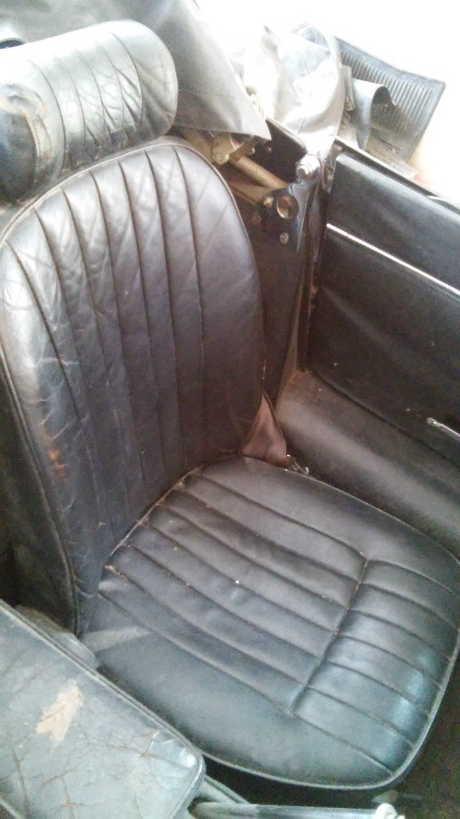 1969 Gray Jaguar E-Type Convertible