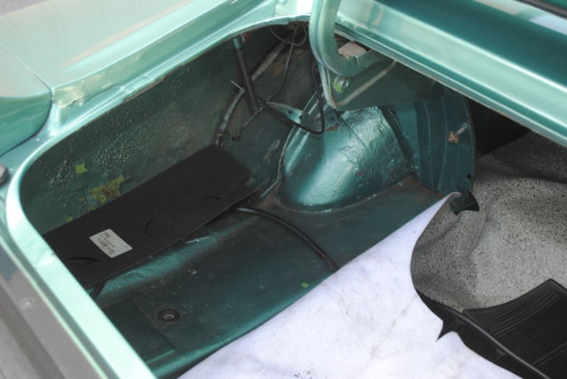 1969 Yellow Ford Mustang Fastback