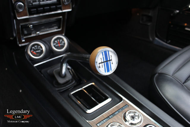 1969 Blue Ford Mustang Convertible
