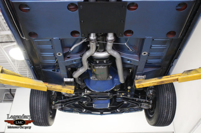 1969 Blue Ford Mustang Convertible