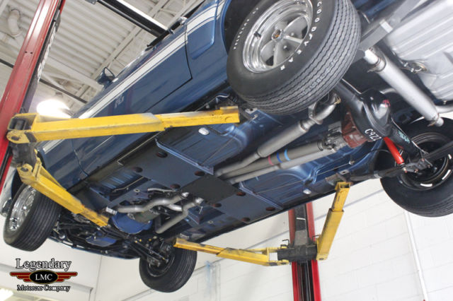 1969 Blue Ford Mustang Convertible