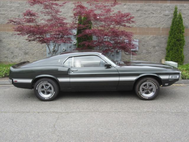 1969 Black Dade Ford Mustang Coupe