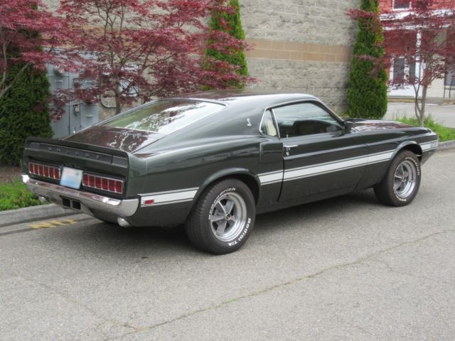 1969 Black Dade Ford Mustang Coupe