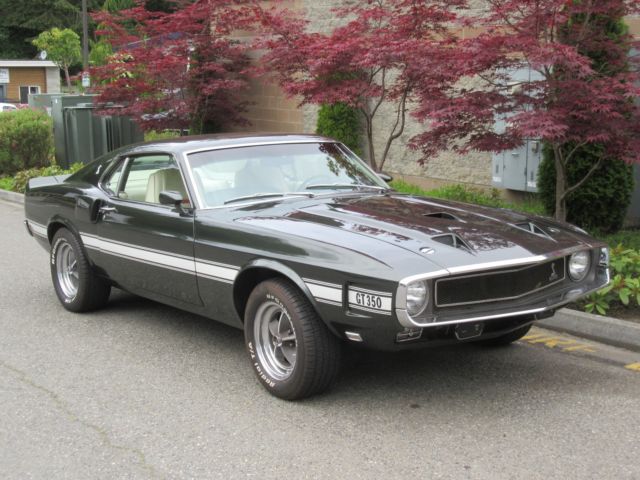 1969 Black Dade Ford Mustang Coupe