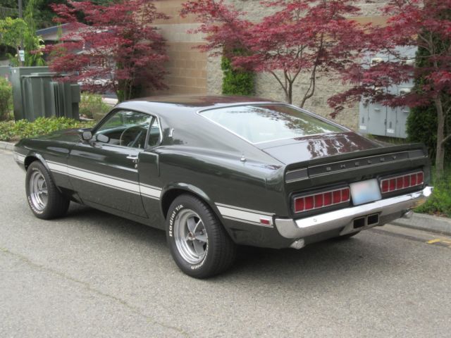 1969 Black Dade Ford Mustang Coupe