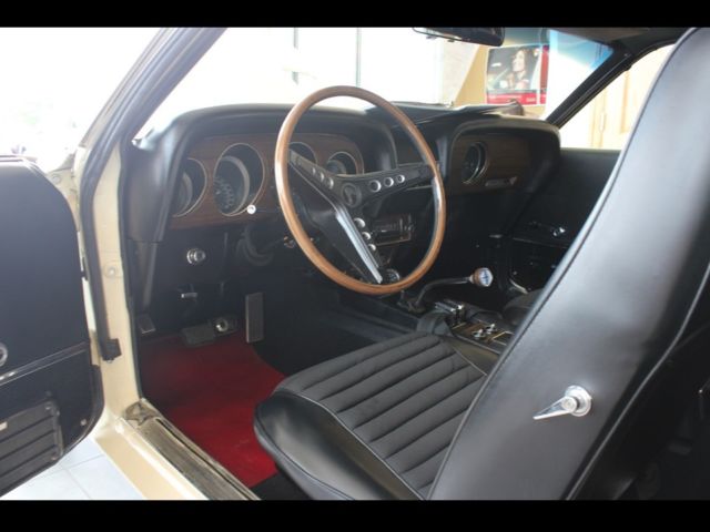 1969 White Ford Mustang Coupe